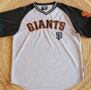 San Francisco Giants V-neck Jersey Shirt Men's